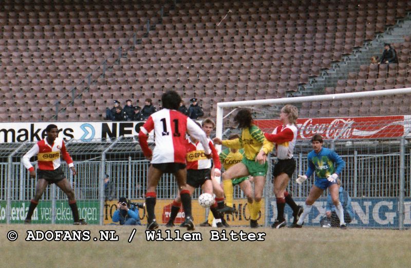 Feyenoord, FC Den Haag, ADO Den Haag, KNVB Beker, 1987