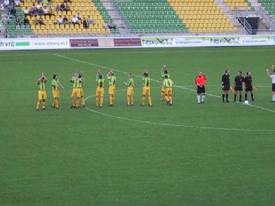 Bekerwedstrijd ADO Den Haag SVV Scheveningen