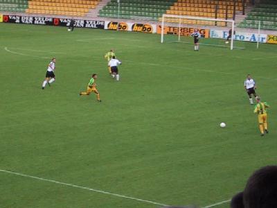 Bekerwedstrijd ADO Den Haag SVV Scheveningen