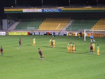 ADO Den Haag - Top Oss 12 oktober 2001