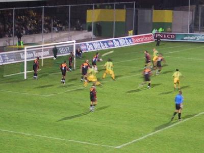 ADO Den Haag - Top Oss 12 oktober 2001