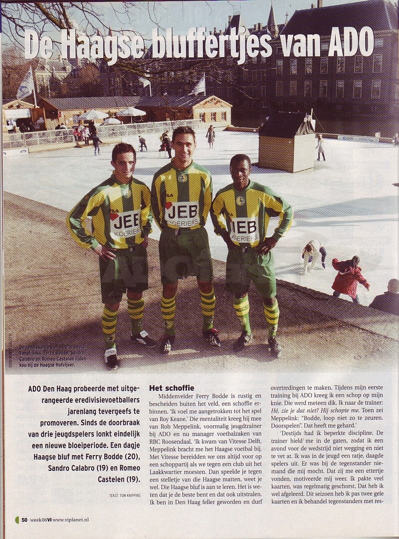 De haagse bluffertjes van ADO Den Haag