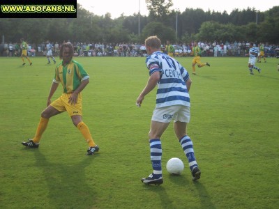 oefenwedstrijd  ADO Den Haag De Graafschap 16 juli 2002