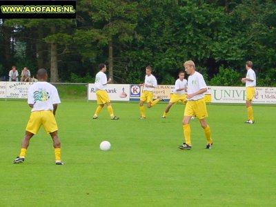 oefenwedstrijd  ADO Den Haag De Graafschap 16 juli 2002