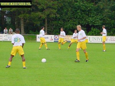 oefenwedstrijd  ADO Den Haag De Graafschap 16 juli 2002