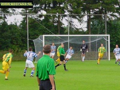 oefenwedstrijd  ADO Den Haag De Graafschap 16 juli 2002