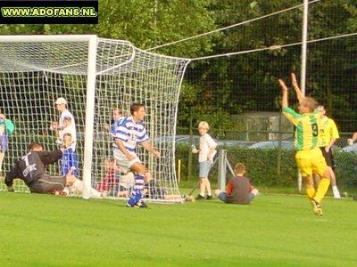 oefenwedstrijd  ADO Den Haag De Graafschap 16 juli 2002