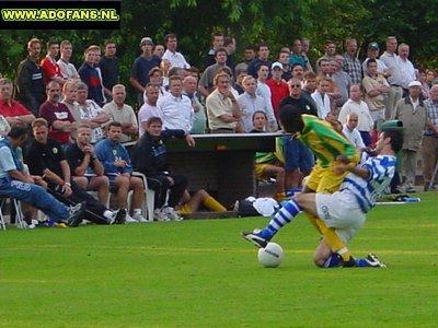 oefenwedstrijd  ADO Den Haag De Graafschap 16 juli 2002