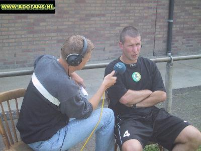 20 juli 2002 Oefenwedstrijd SPV Vlierden ADO Den Haag in Garderen