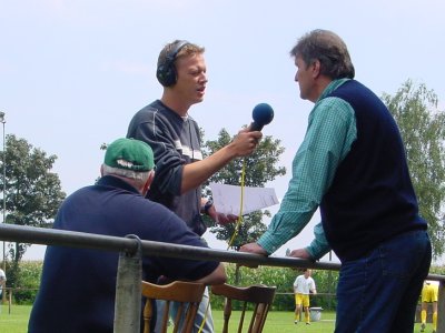 20 juli 2002 Oefenwedstrijd SPV Vlierden ADO Den Haag in Garderen