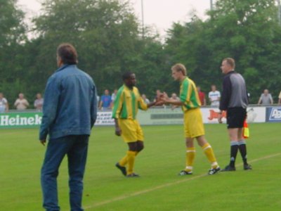 Oefenwedstrijd Westlands elftal - ADO Den Haag