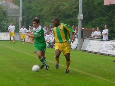 Oefenwedstrijd Westlands elftal - ADO Den Haag