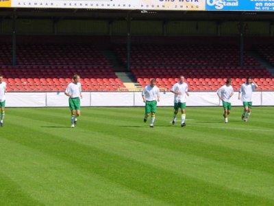 oefenwedstrijd AZ Alkmaar ADO Den Haag
