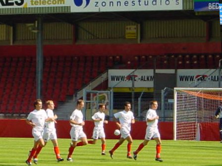 oefenwedstrijd AZ Alkmaar ADO Den Haag