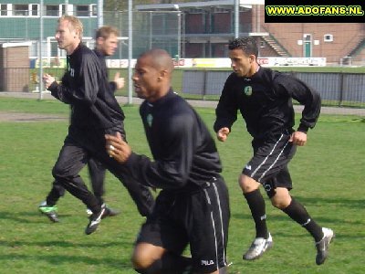 Peter Hofstede traint weer na terug komst bij ADO Den Haag