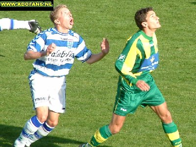 PEC Zwolle ADO Den Haag eredivisie