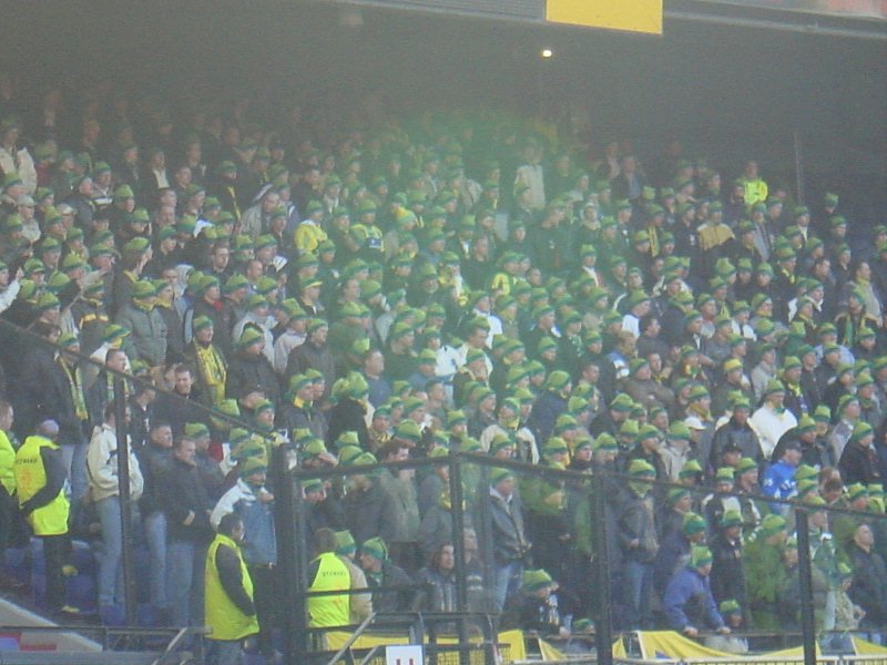 7 december 2003 Feyenoord ADO Den haag