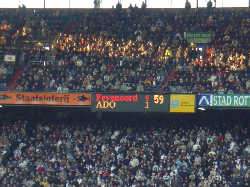 7 december 2003 Feyenoord ADO Den haag