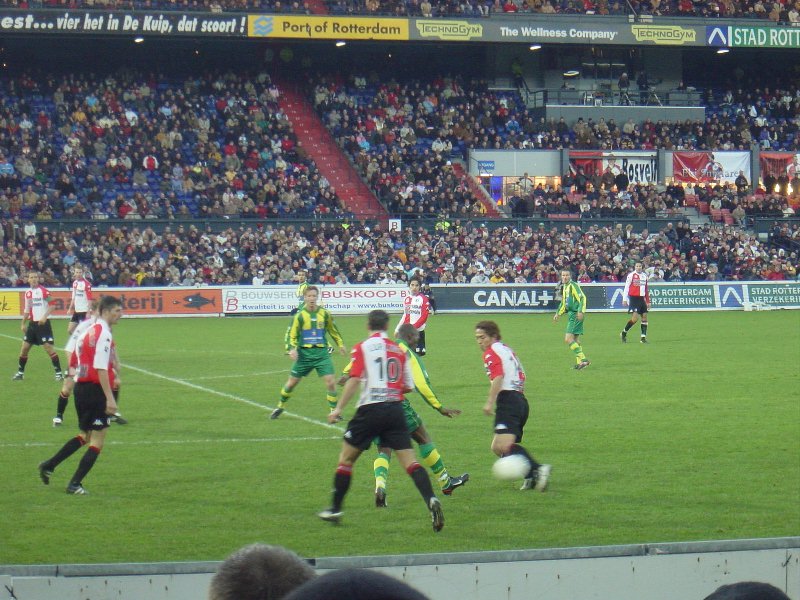 7 december 2003 Feyenoord ADO Den haag