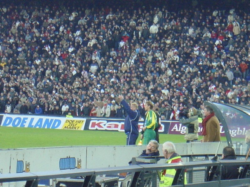 7 december 2003 Feyenoord ADO Den haag