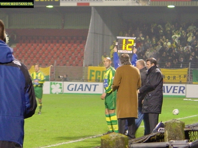 23 januari 2004 AZ Alkmaar ADO Den Haag