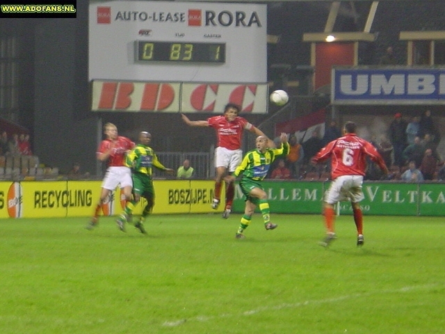 23 januari 2004 AZ Alkmaar ADO Den Haag