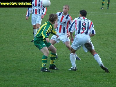 8 Januari 2004 WIllem II ADO Den Haag