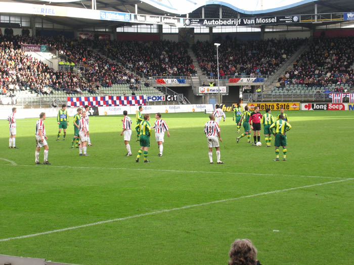 8 Januari 2004 WIllem II ADO Den Haag