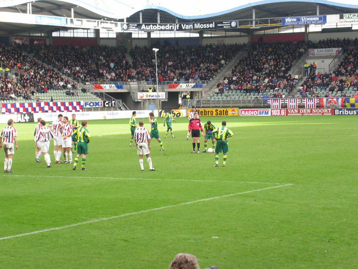 8 Januari 2004 WIllem II ADO Den Haag