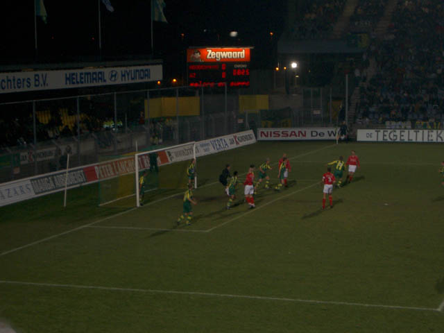 6 maart 2003 ADO Den Haag  AZ Alkmaar