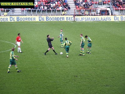 4 april 2004 FC Utrecht ADO Den Haag