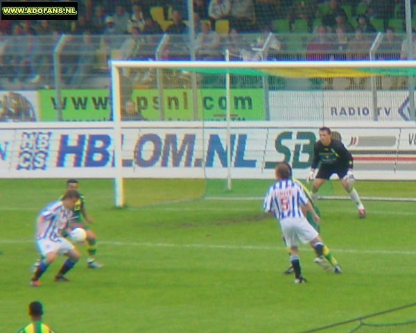 1 mei 2004 ADO Den Haag - SC Heerenveen 1-0