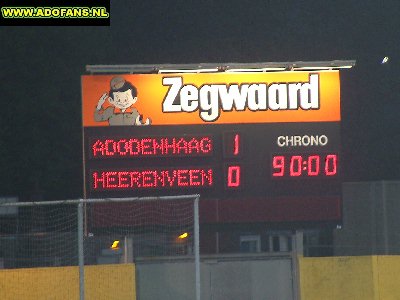 1 mei 2004 ADO Den Haag - SC Heerenveen 1-0