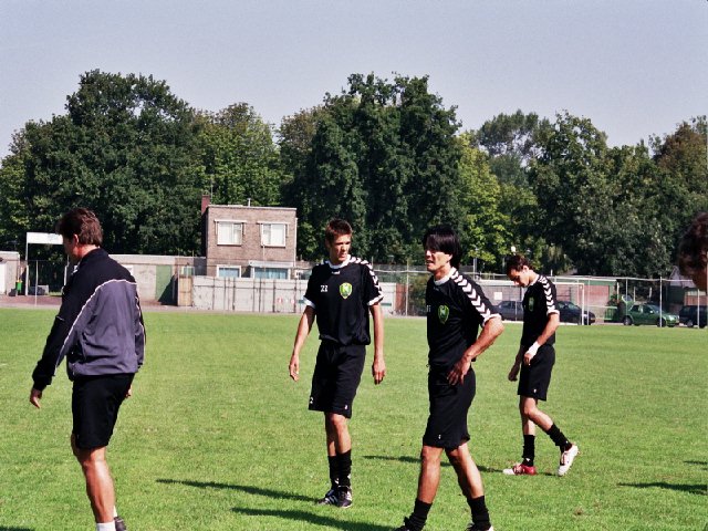 eerste training ADO Den Haag seizoen 2004-2005