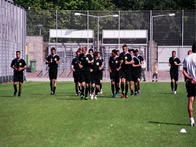 eerste training ADO Den Haag seizoen 2004-2005