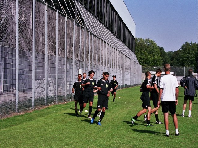 eerste training ADO Den Haag seizoen 2004-2005