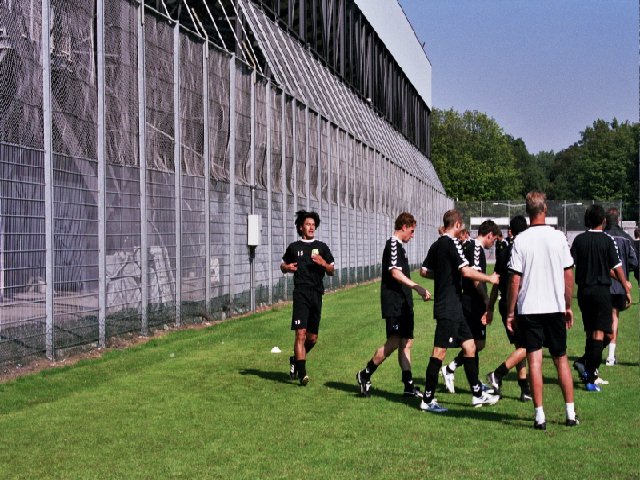 eerste training ADO Den Haag seizoen 2004-2005