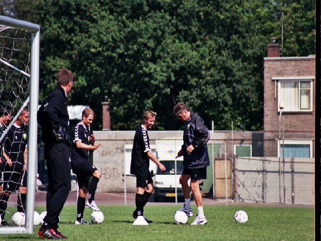 eerste training ADO Den Haag seizoen 2004-2005