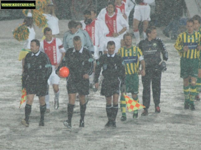 beker wedstrijd ADO Den Haag Ajax