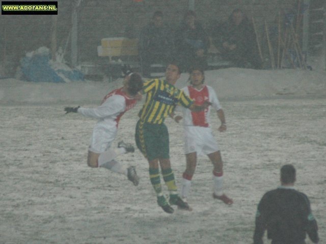 beker wedstrijd ADO Den Haag Ajax