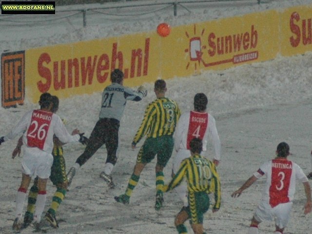 beker wedstrijd ADO Den Haag Ajax