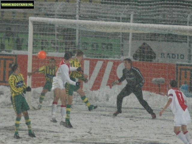 beker wedstrijd ADO Den Haag Ajax