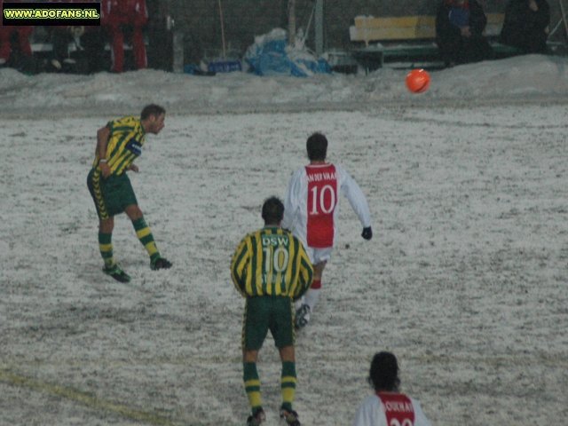 beker wedstrijd ADO Den Haag Ajax