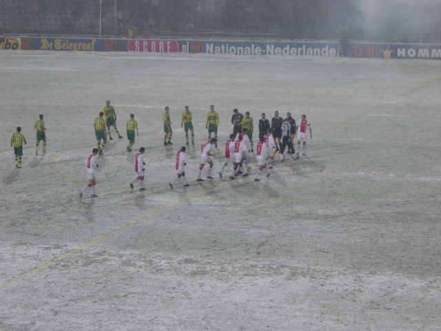 beker wedstrijd ADO Den Haag Ajax