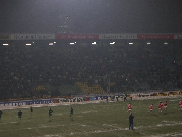 beker wedstrijd ADO Den Haag Ajax