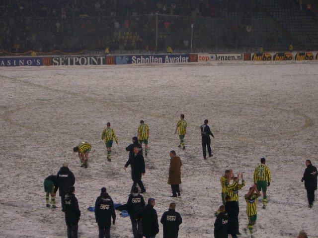 beker wedstrijd ADO Den Haag Ajax