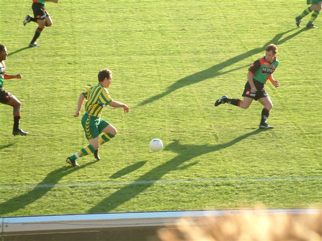 21 augustus 2004 ADO Den Haag verliest nipt van NEC