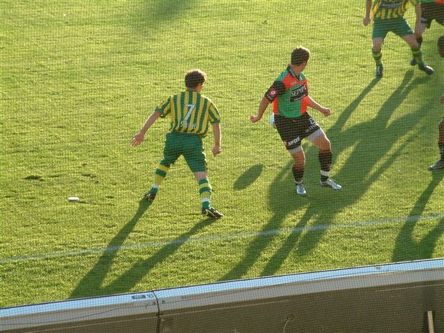 21 augustus 2004 ADO Den Haag verliest nipt van NEC