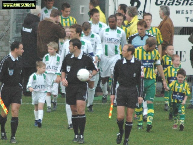 23 januari 2005 ADO Den Haag onderuit tegen effectief FC Groningen