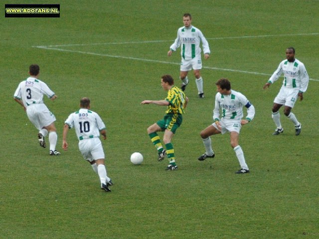 23 januari 2005 ADO Den Haag onderuit tegen effectief FC Groningen
